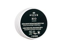 Deodorante NUXE Bio Organic 24H Fresh-Feel Deodorant Balm Coconut & Plant Powder 50 g Tester