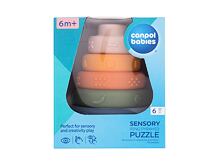 Spielzeug Canpol babies Sensory Ring Pyramid Puzzle 1 St.