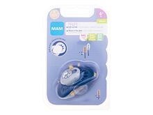 Schnuller MAM Night Silicone Pacifier 6m+ Raccoon 1 St.