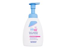 Doccia schiuma SebaMed Baby Face & Body Wash Foam 400 ml