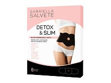 Modellamento corpo Gabriella Salvete Detox & Slim Black Slimming Belly Patch 8 St.