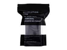 Sapone detergente Revolution Man Oil Control Charcoal Cleansing Soap 200 g
