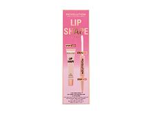 Lipgloss Makeup Revolution London Lip Shape 9 ml Pink Nude Sets