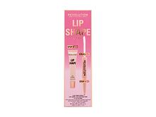 Gloss Makeup Revolution London Lip Shape 9 ml Pink Nude Sets