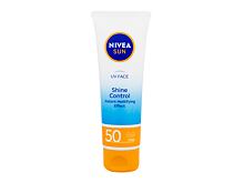 Protezione solare viso Nivea Sun UV Face Shine Control SPF50 50 ml