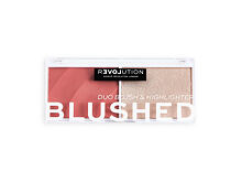 Contouring Palette Revolution Relove Colour Play Blushed Duo Blush & Highlighter 5,8 g Cute