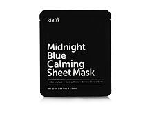Maschera per il viso Dear, Klairs Midnight Blue Calming Sheet Mask 25 ml