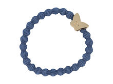 Haargummi By Eloise London Gold Butterfly Dove Blue 1 St.
