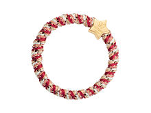 Haargummi By Eloise London Woven Gold Star 1 St. Candy Cane