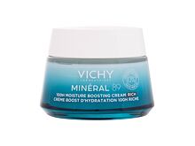 Crema giorno per il viso Vichy Minéral 89 100H Moisture Boosting Cream Rich 50 ml