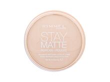 Poudre Rimmel London Stay Matte 14 g 003 Peach Glow