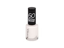 Nagellack Rimmel London 60 Seconds Super Shine 8 ml 703 White Hot Love
