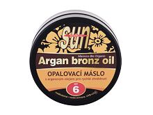 Soin solaire corps Vivaco Sun Argan Bronz Oil Suntan Butter SPF6 200 ml