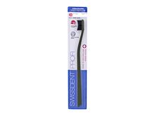 Spazzolino da denti Swissdent Profi Colours Soft Medium 1 St. Black&Black