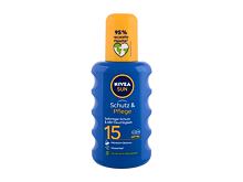 Protezione solare corpo Nivea Sun Protect & Moisture SPF15 200 ml