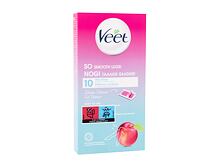 Depilationspräparat Veet So Smooth Legs! Wax Strips Nectarine 10 St.