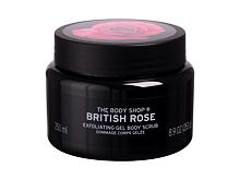 Körperpeeling The Body Shop British Rose Exfoliating Gel Body Scrub 250 ml