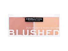 Contouring Palette Revolution Relove Colour Play Blushed Duo Blush & Highlighter 5,8 g Kindness