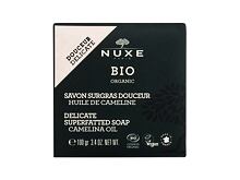 Pain de savon NUXE Bio Organic Delicate Superfatted Soap Camelina Oil 100 g
