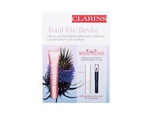 Crème contour des yeux Clarins Total Eye Revive Eye Cream-Gel 15 ml Sets