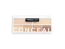 Palette contouring Revolution Relove Conceal Me Concealer & Contour Palette 11,2 g Light