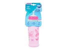Trinkbecher Canpol babies Active Cup Non-Spill Sport Cup Butterfly Pink 350 ml