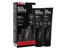 Dentifrice Ecodenta Toothpaste Black Whitening 100 ml Sets
