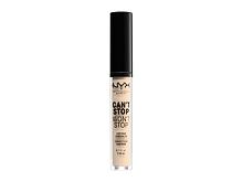 Correttore NYX Professional Makeup Can't Stop Won't Stop Contour Concealer 3,5 ml 04 Light Ivory