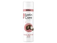 Gel de rasage Gillette Satin Care Dry Skin Shea Butter Silk 200 ml
