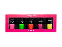 Smalto per le unghie Dermacol Neon Nail Polish Set 5 ml Sets