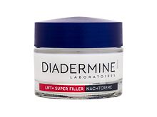 Crema notte per il viso Diadermine Lift+ Super Filler Anti-Age Night Cream 50 ml