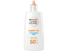 Protezione solare viso Garnier Ambre Solaire Super UV Hyaluronic Acid SPF50+ 40 ml