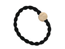 Élastique à cheveux By Eloise London Letter Charms Gold L 1 St. Black