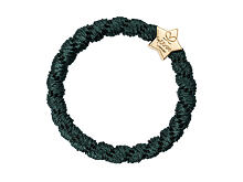 Haargummi By Eloise London Woven Gold Star 1 St. Bottle Green