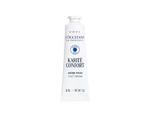 Fußcreme L'Occitane Karité Confort Foot Cream 30 ml