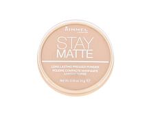 Poudre Rimmel London Stay Matte 14 g 004 Sandstorm boîte endommagée