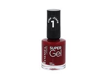 Nagellack Rimmel London Super Gel STEP1 12 ml 025 Urban Purple