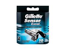 Ersatzklinge Gillette Sensor  Excel 10 St.