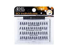 Falsche Wimpern Ardell 3D Individuals Duralash Knot-Free 56 St. Short Black