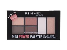Make-up kit Rimmel London Mini Power Palette 6,8 g 003 Queen