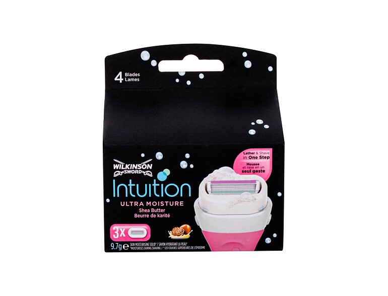 Ersatzklinge Wilkinson Sword Intuition Ultra Moisture 3 St. Beschädigte Schachtel