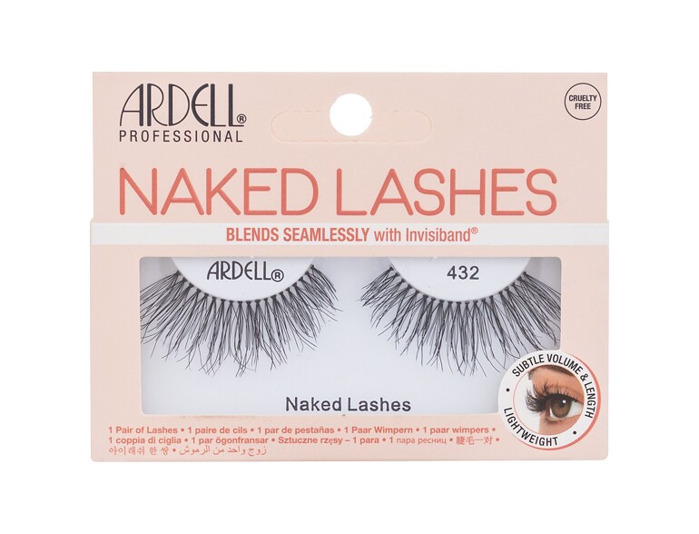 Falsche Wimpern Ardell Naked Lashes 432 1 St. Black