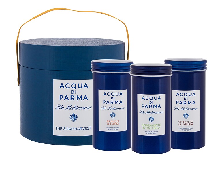 Pain de savon Acqua di Parma Blu Mediterraneo The Soap Harvest 70 g boîte endommagée Sets