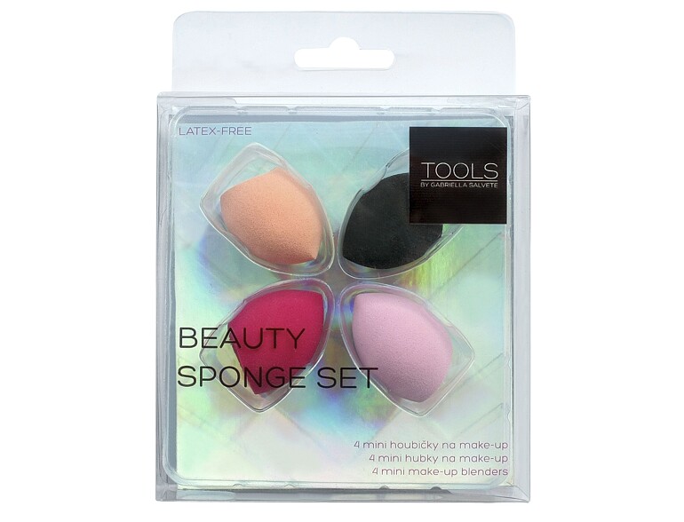 Applikator Gabriella Salvete TOOLS Beauty Sponge Set 4 St. Beschädigte Schachtel