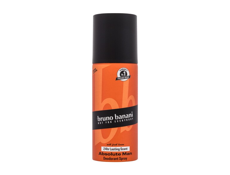 Deodorante Bruno Banani Absolute Man With Fresh Lemon 150 ml