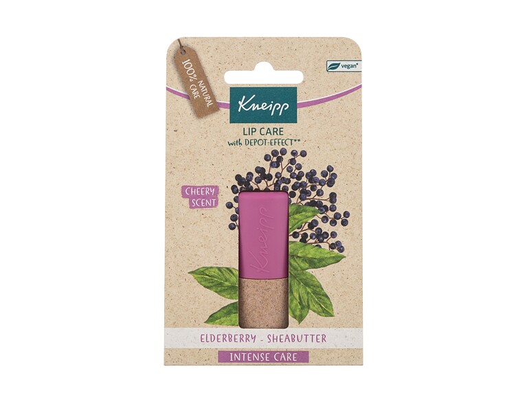 Balsamo per le labbra Kneipp Lip Care Elderberry Balm 4,7 g
