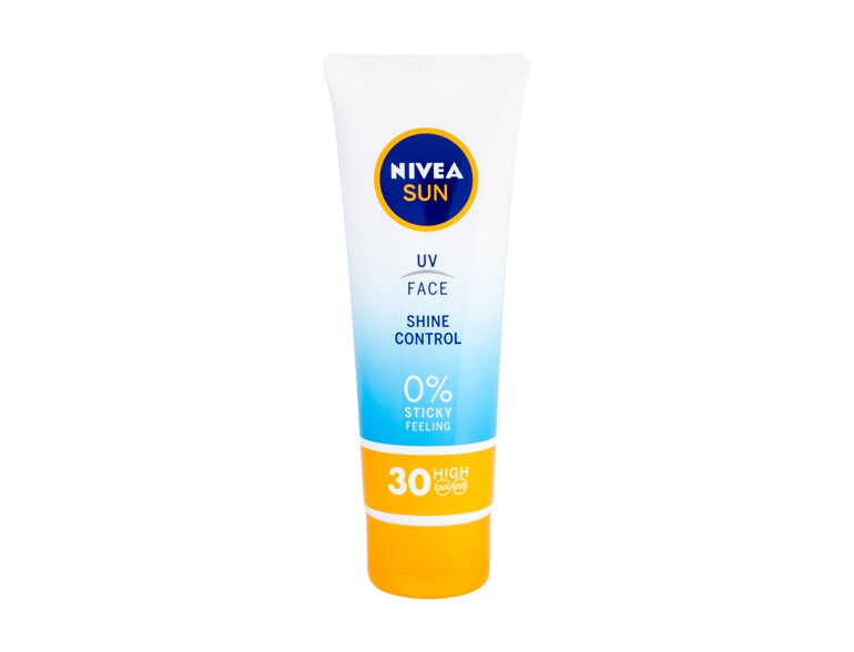 Sonnenschutz fürs Gesicht Nivea Sun UV Face Shine Control SPF30 50 ml Beschädigte Schachtel