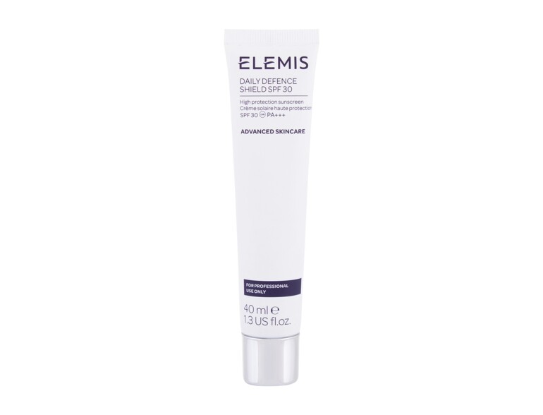 Soin solaire visage Elemis Advanced Skincare Daily Defence Shield SPF30 40 ml Tester