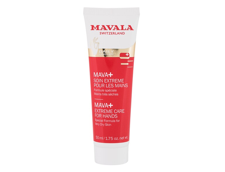 Crème mains MAVALA Daily Hand Care Mava+ Extreme Care 50 ml boîte endommagée