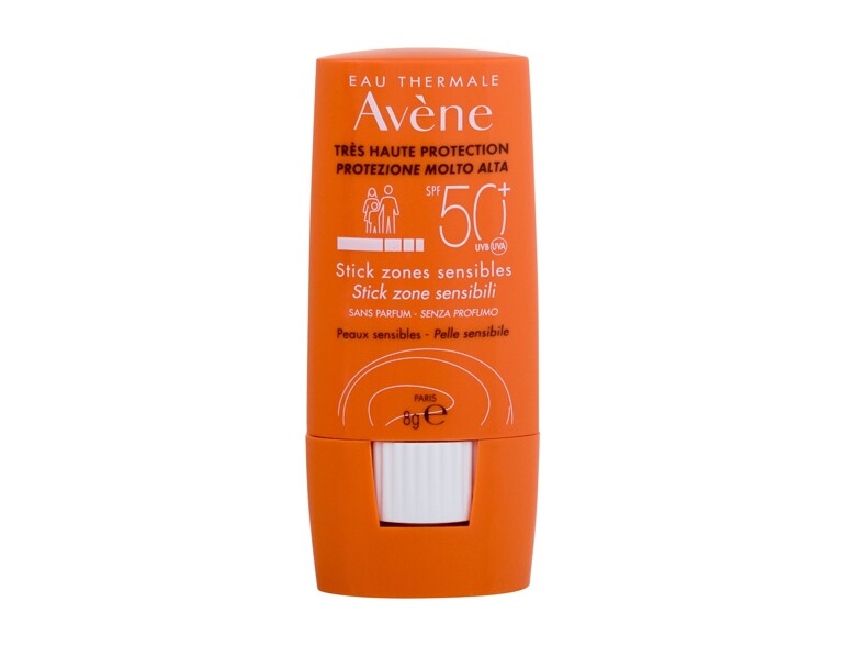Sonnenschutz Avene Stick Zones Sensibles SPF 50+ 8 g